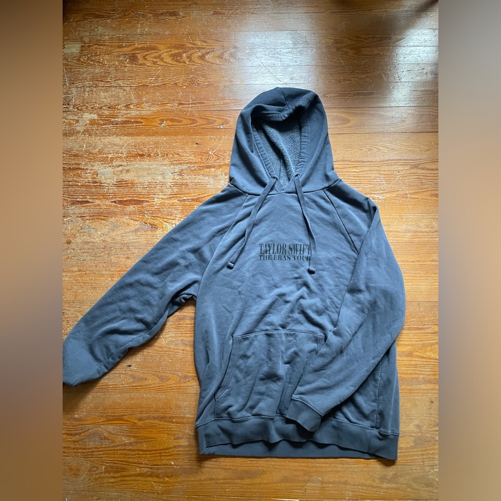 Taylor Swift Official Eras Tour Merch - Blue Washed Hoodie